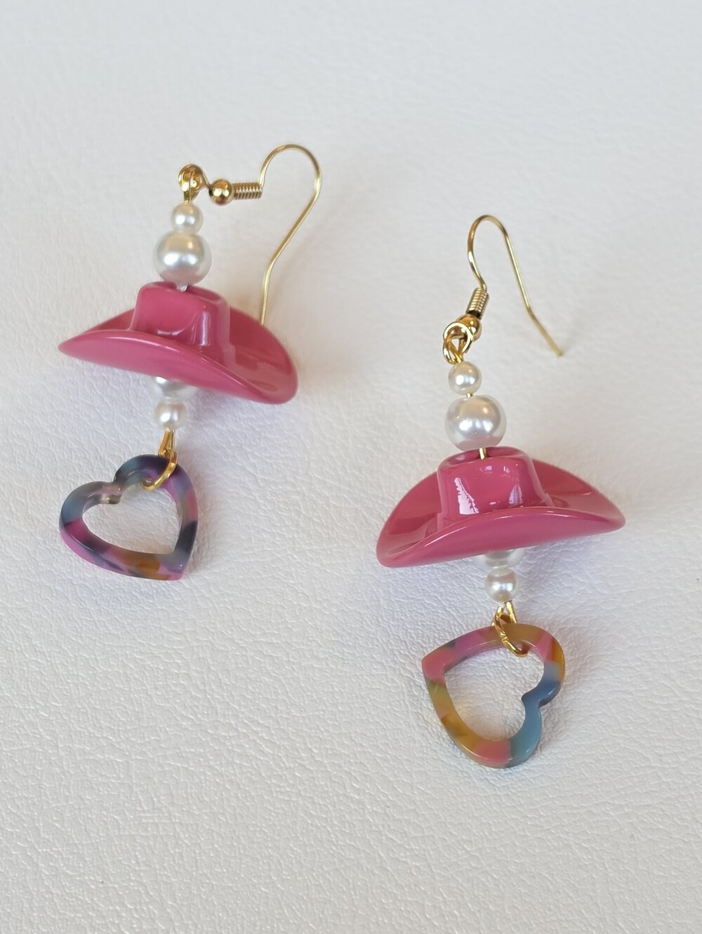 Lover Cowboy Heart Drop Earrings
